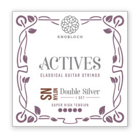 Knobloch Actives SN Nylon 600ADN Super-High Tension Classical Guitar Strings, Complete Set