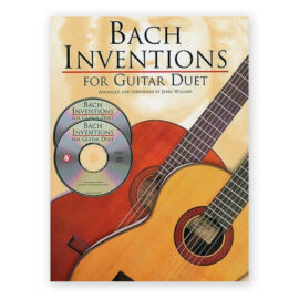 Bach Inventions for Guitar Duet w/2CD. Arr. Willard