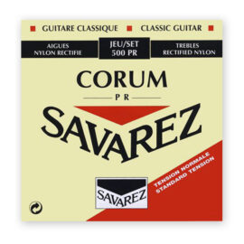Savarez 500PR Rectified Nylon Trebles / Corum Basses Normal Tension Strings, Full Set
