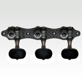 Gotoh KG01-CA X-Cosmo Black Carbon Fiber Classical Guitar Tuners