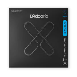 D'Addario XT Coated Dynacore Basses, Carbon Trebles, Hard Tension