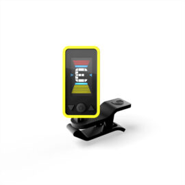 D'Addario Eclipse Headstock Clip-on Tuner, Yellow