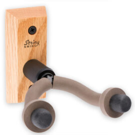 String Swing CC01 Wall Mount Classical Guitar Hanger - Oak