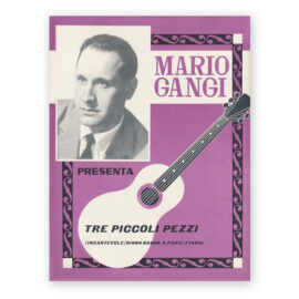 Gangi, Mario. Tre Piccoli Pezzi.