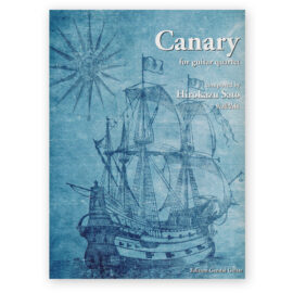 Sato, Hirokazu. Canary for Guitar Quartet